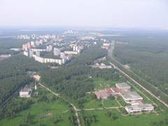Фото Троицк с  высоты